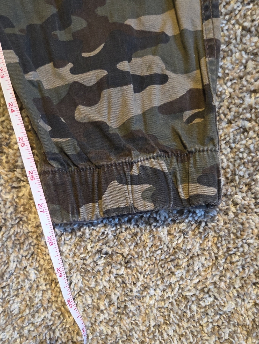 WXYZ Los Angeles Camo Cargo Jogger Pants - Picture 8 of 10